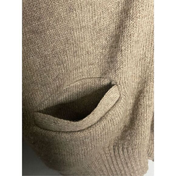 Winona Knits Wool Blend Men’s Button Front Cardigan Sweater Neutral Size Large - Picture 3 of 3